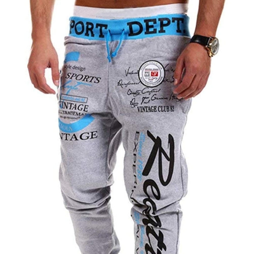 Men's Hiphop Dance Jogger Sweatpants Trousers